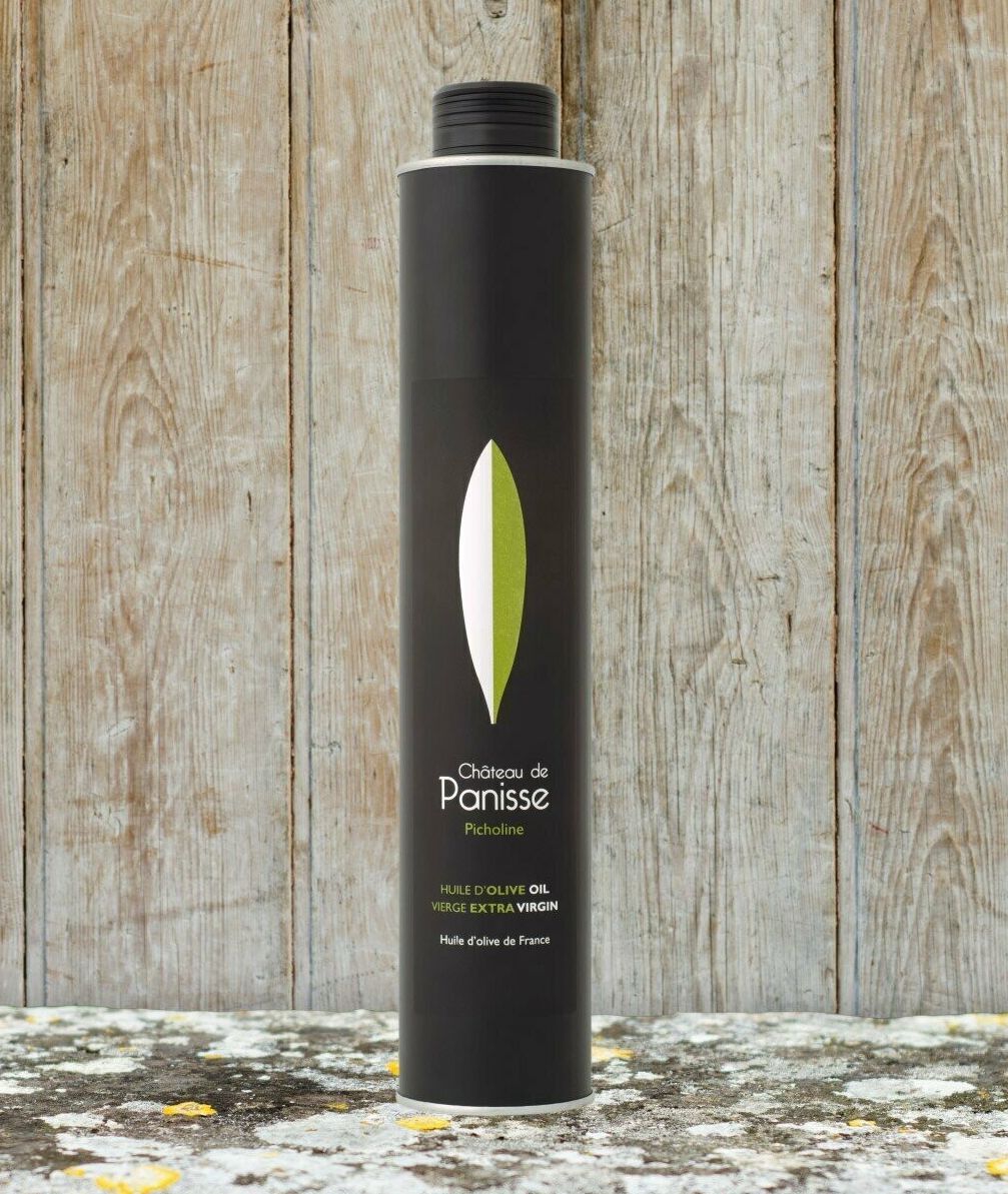Chateau de Panisse, olive oil 100% Picholine olives, first cold press, 50cl - Euro38.0
