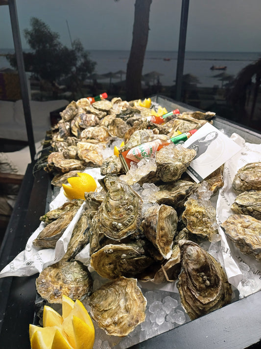 Full service option 2 - Euro400 + your choice of oysters and shellfish
