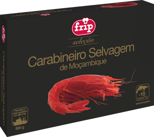 Carabineiro Prawns – Large Red Prawns (8/10) – 800g – Frozen